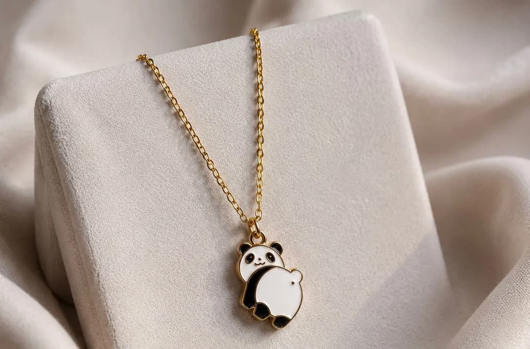 Silly Panda Necklace
